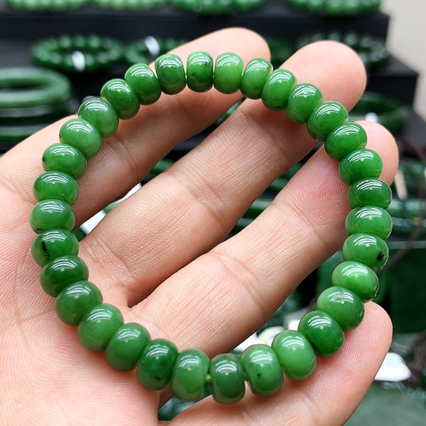 【闪购商品】和田玉（碧玉）手链未镶嵌