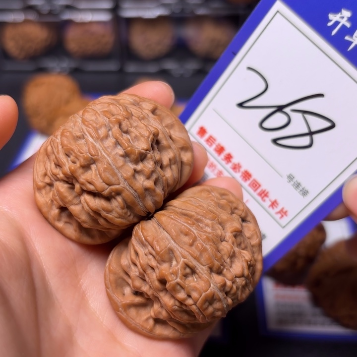 文玩核桃把件43四座楼268全