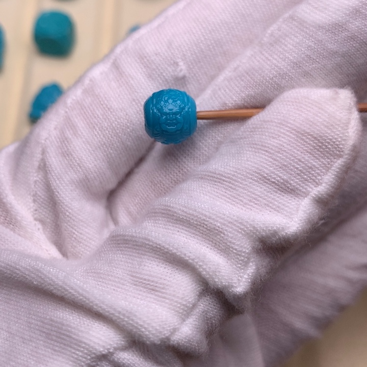 绿松石未镶嵌绿松石黄财9