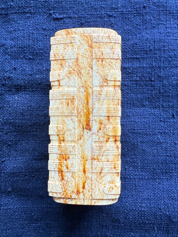 玉器玉琮老库存老包浆摆件把件