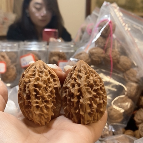 文玩核桃吊坠37招财鼠有修