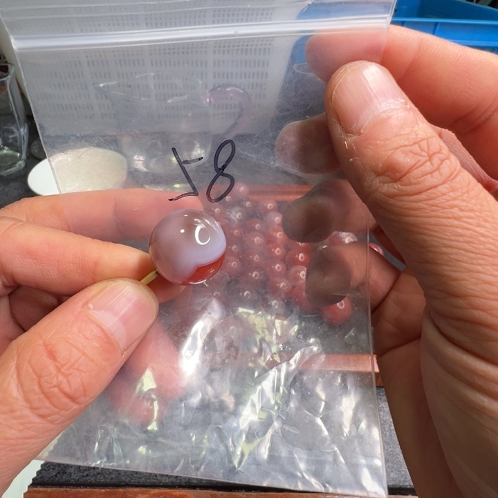 南红玛瑙未镶嵌配饰58号18.6mm