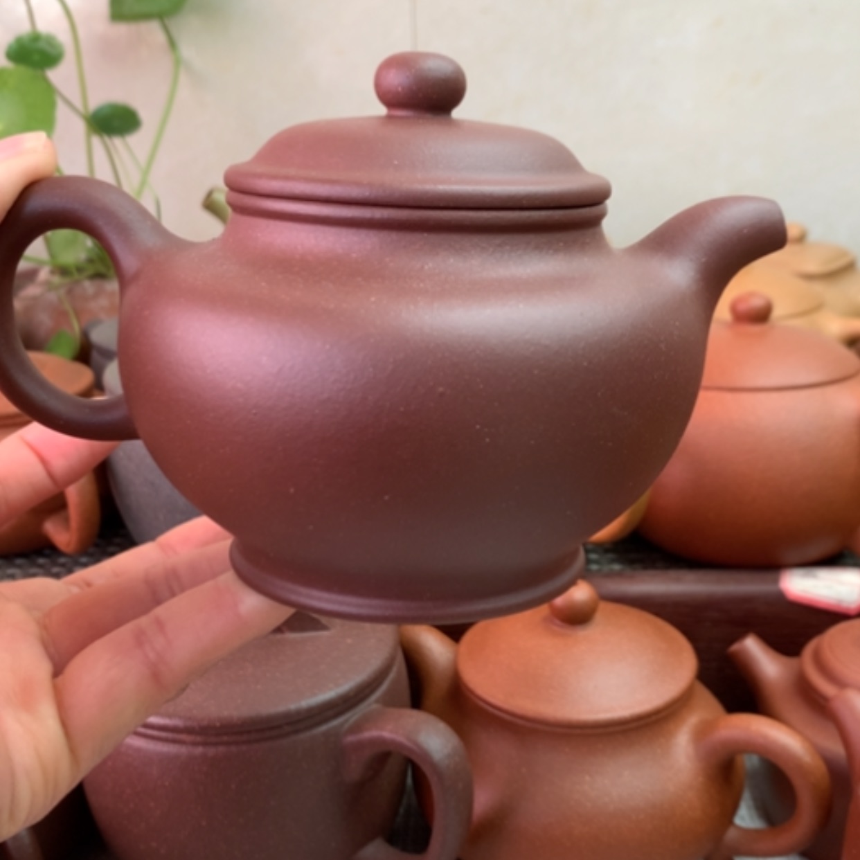 【闪购商品】紫砂茶壶330CC微瑕半手工制作