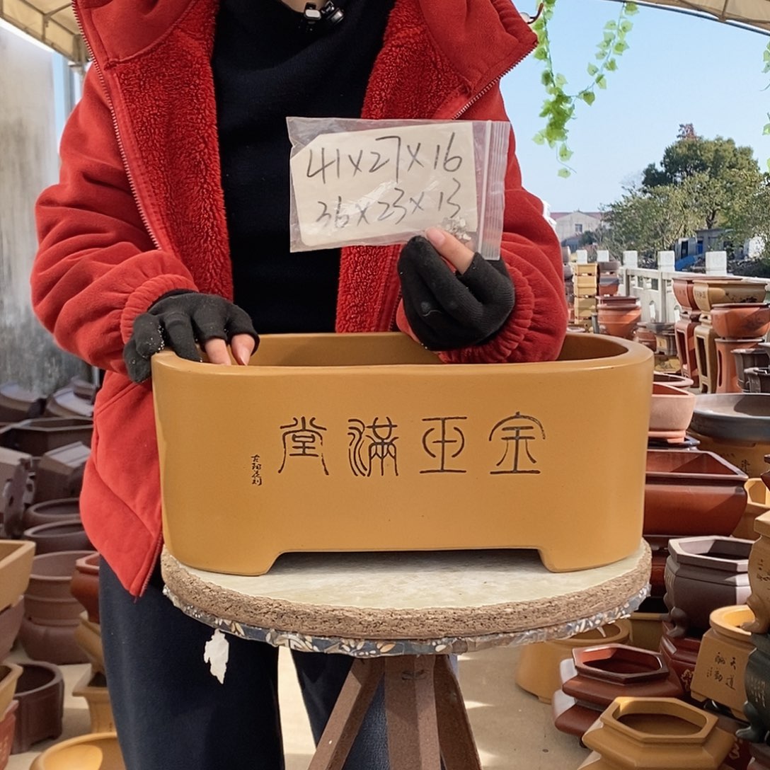 紫砂花盆紫砂花盆