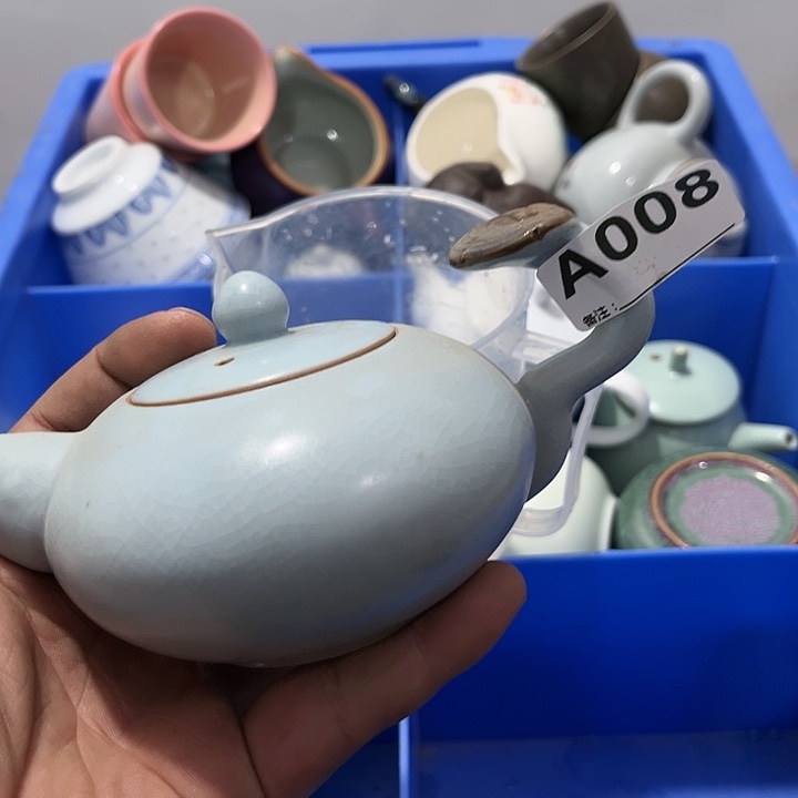茶具默认微瑕瓷器、茶具、壶、摆件，介意勿拍 