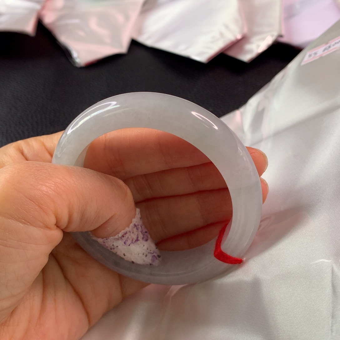 翡翠未镶嵌手镯翡翠手镯55