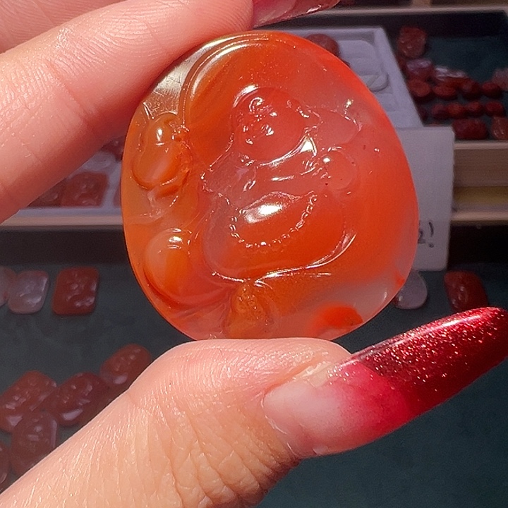 南红玛瑙手链未镶嵌5