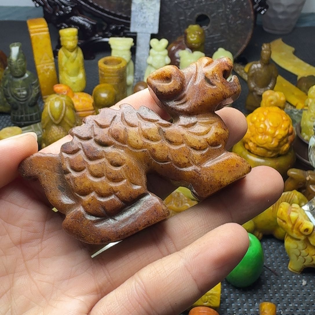 白玉菩提吊坠。。。