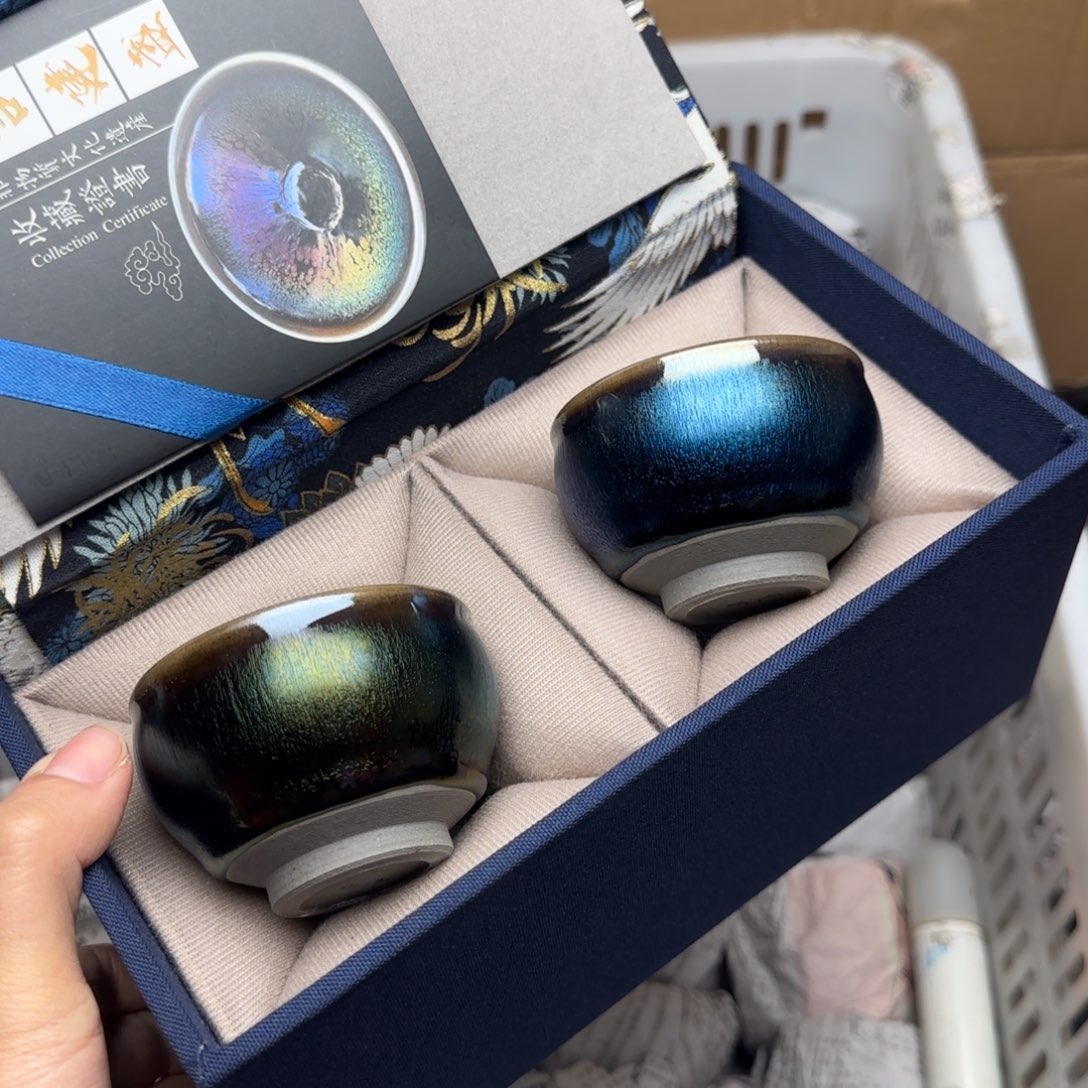 茶盏建盏主人杯配礼盒