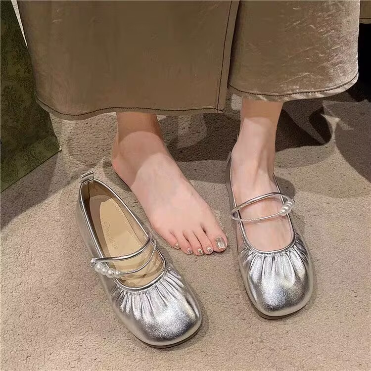 单鞋气质时尚百搭夏季软底春夏玛丽珍浅口