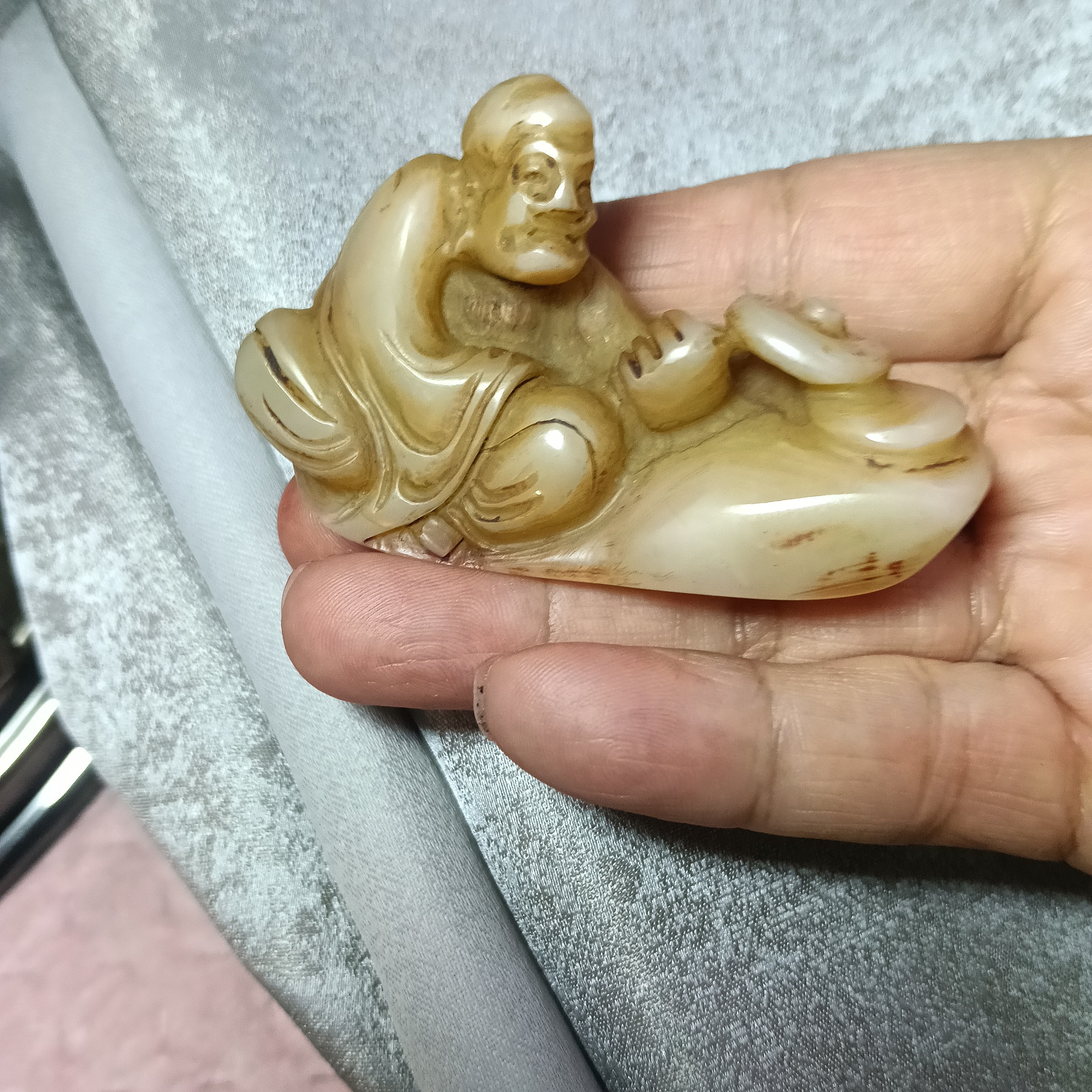 石雕，摆件，全品完整