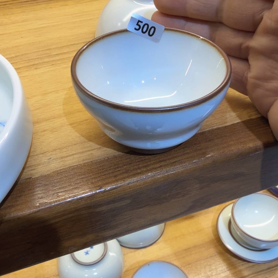 月白釉色开大片喜欢的可以拍