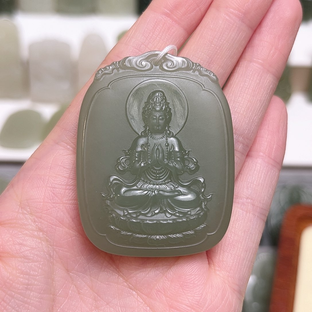 和田玉颈饰未镶嵌用****2