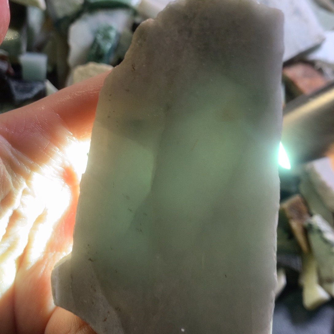 翡翠颈饰未镶嵌缅甸翡翠