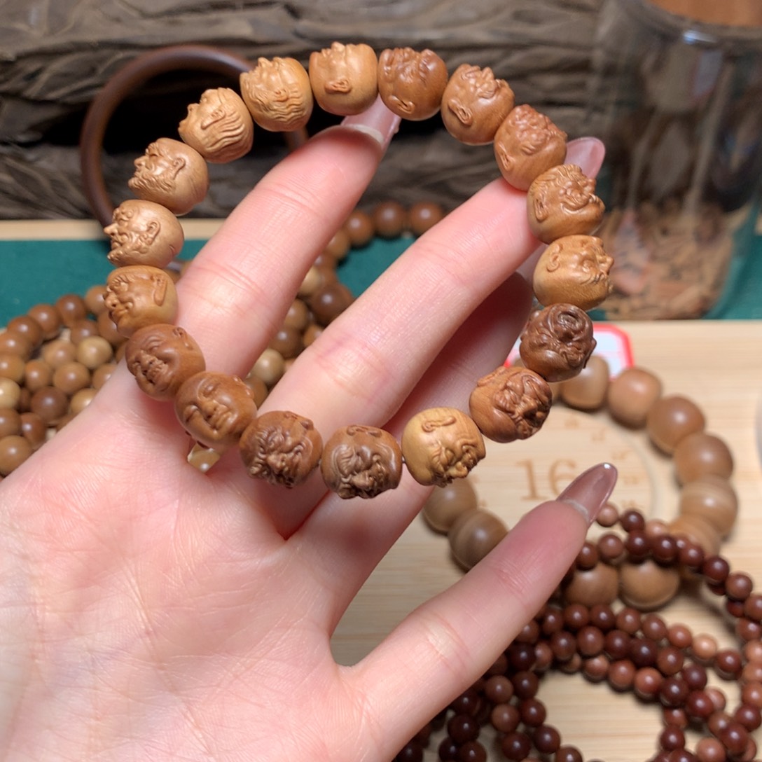 檀香木手串/手链浅*！迈索尔老山檀1.1