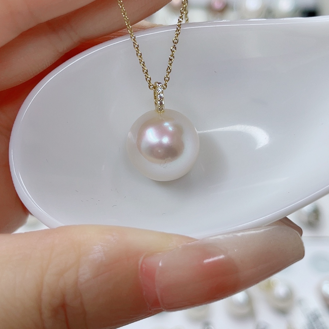 淡水珍珠合金吊坠(赠链)
