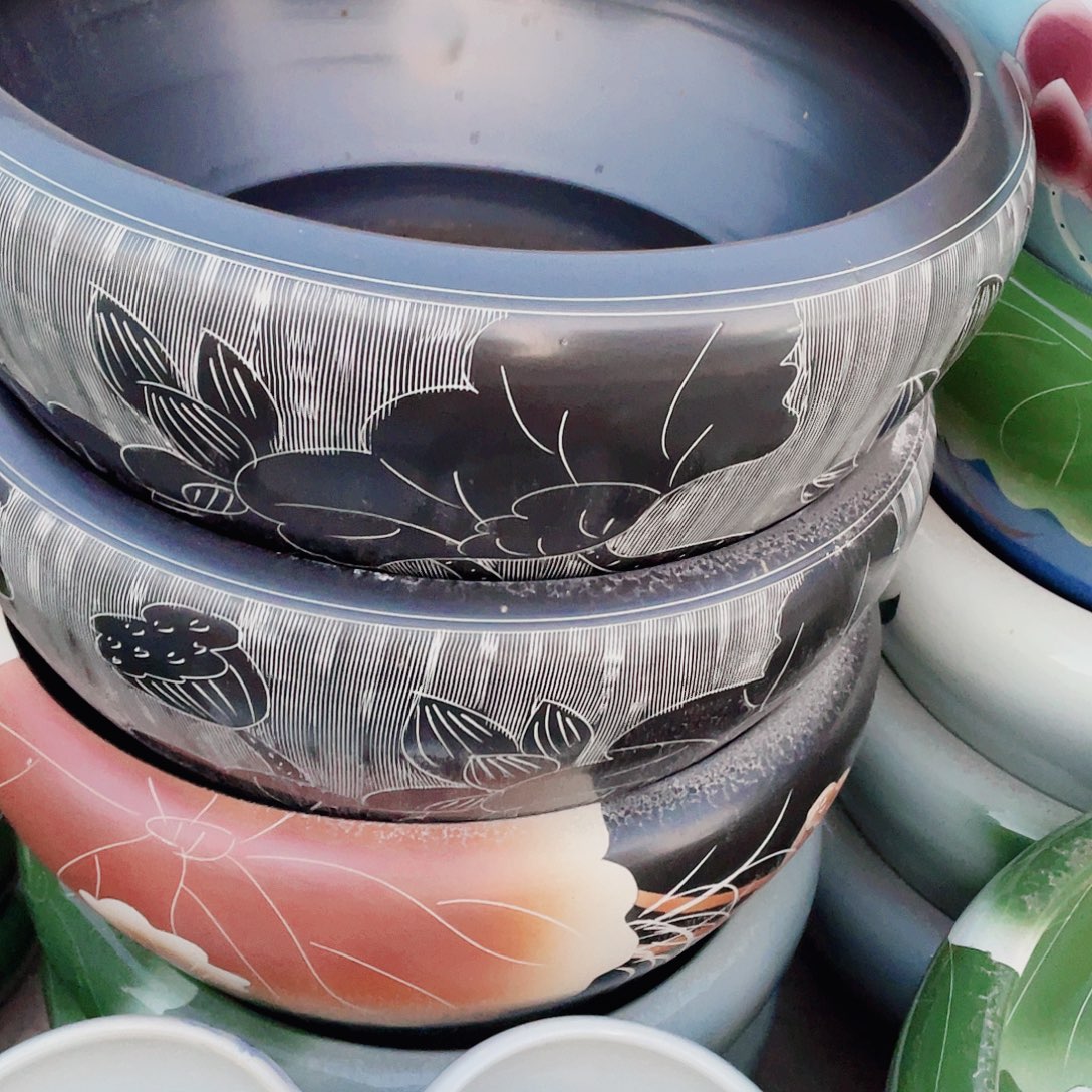 陶景德镇陶瓷鱼缸