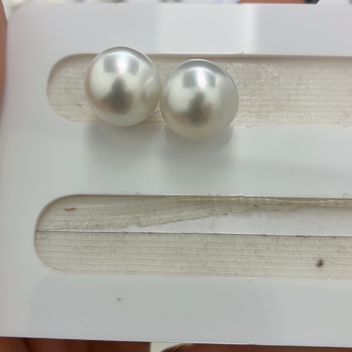 海水珍珠未镶嵌裸珠12-13mm