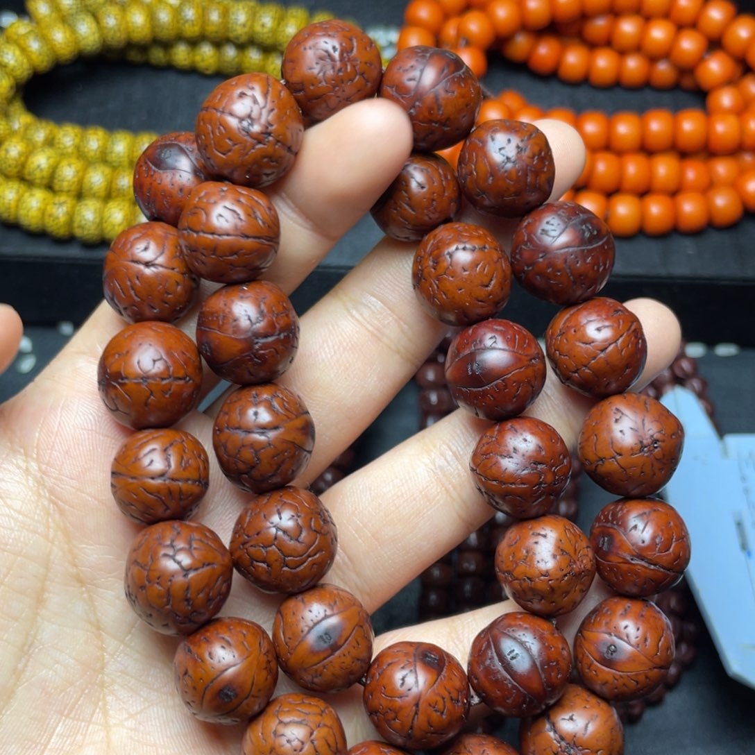 凤眼菩提双圈手持串