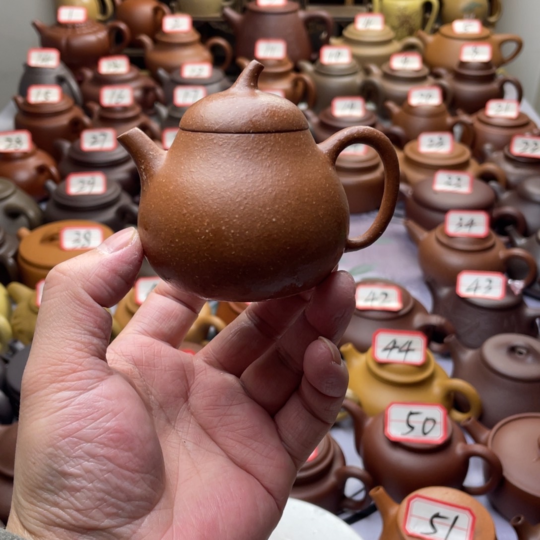 茶壶紫砂宜兴紫砂半手工