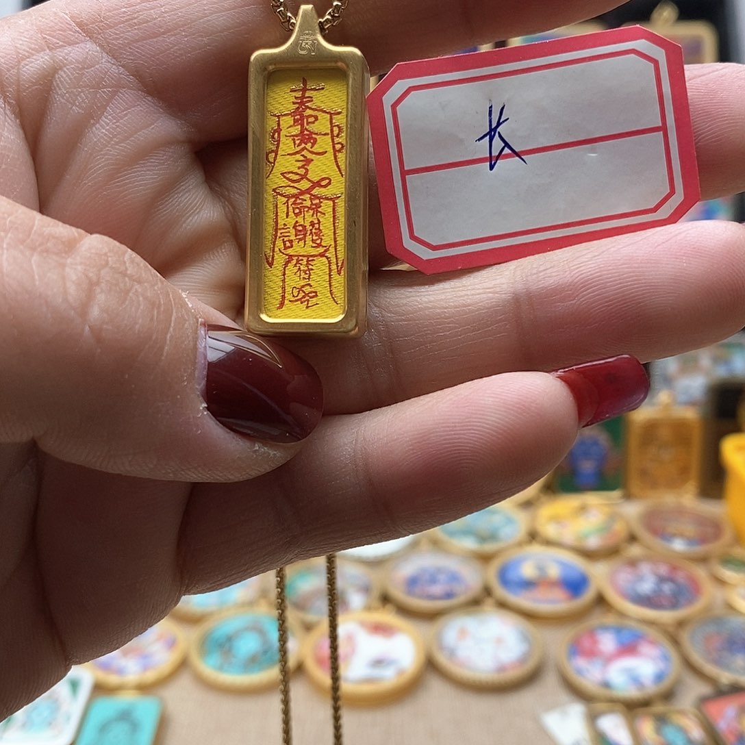吊坠惜缘唐卡太太