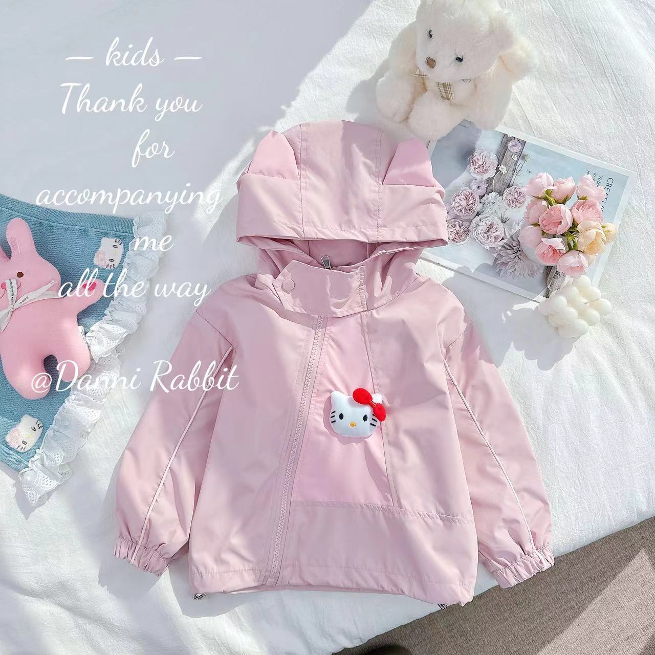 【Dannirabbit】新品可爱百搭kt猫童外套 D-Z39