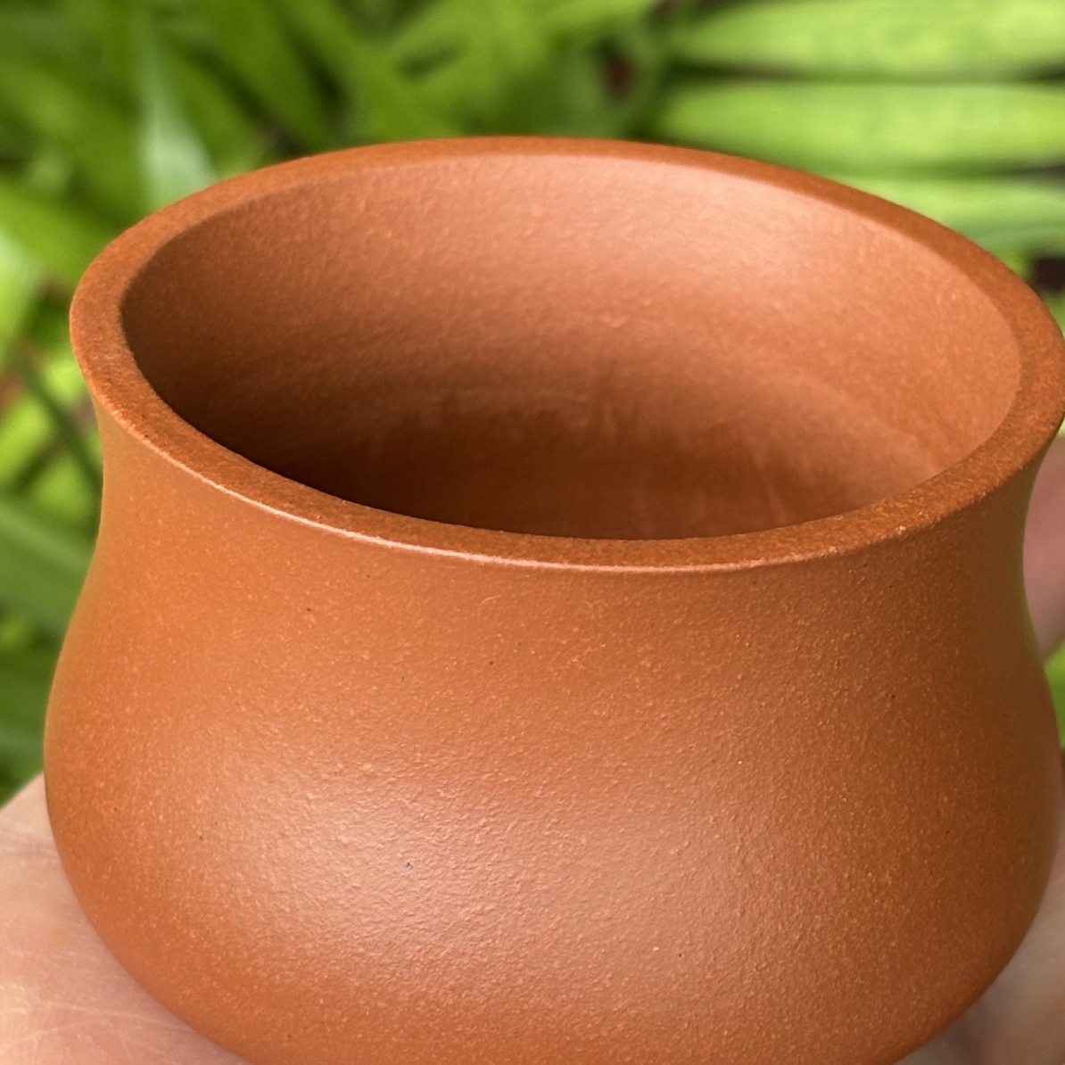 宜兴紫砂原矿小红泥主人杯 半手工制作容量80毫升