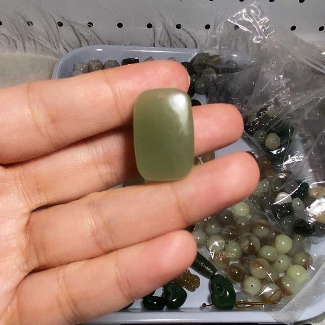 和田玉未镶嵌手链微瑕不退不换