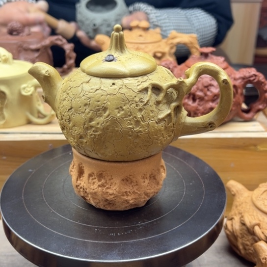 紫砂茶壶全手工制作
