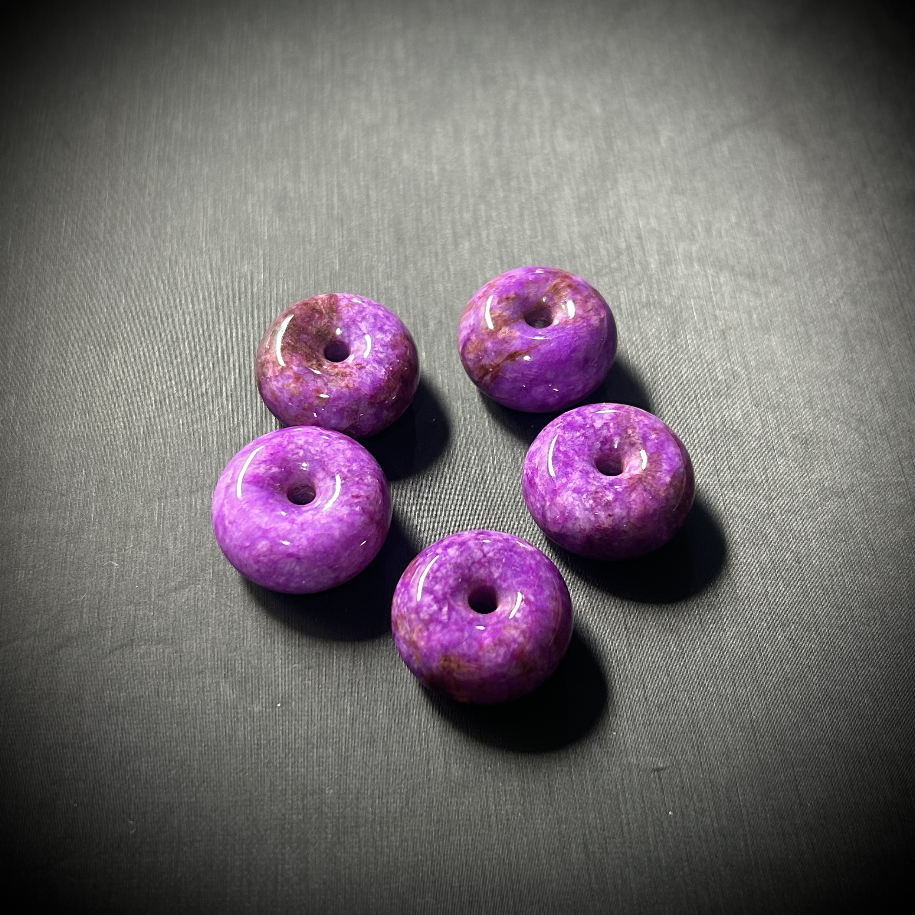 32001437带皮皇家紫面包平安扣（多样性发其一）605