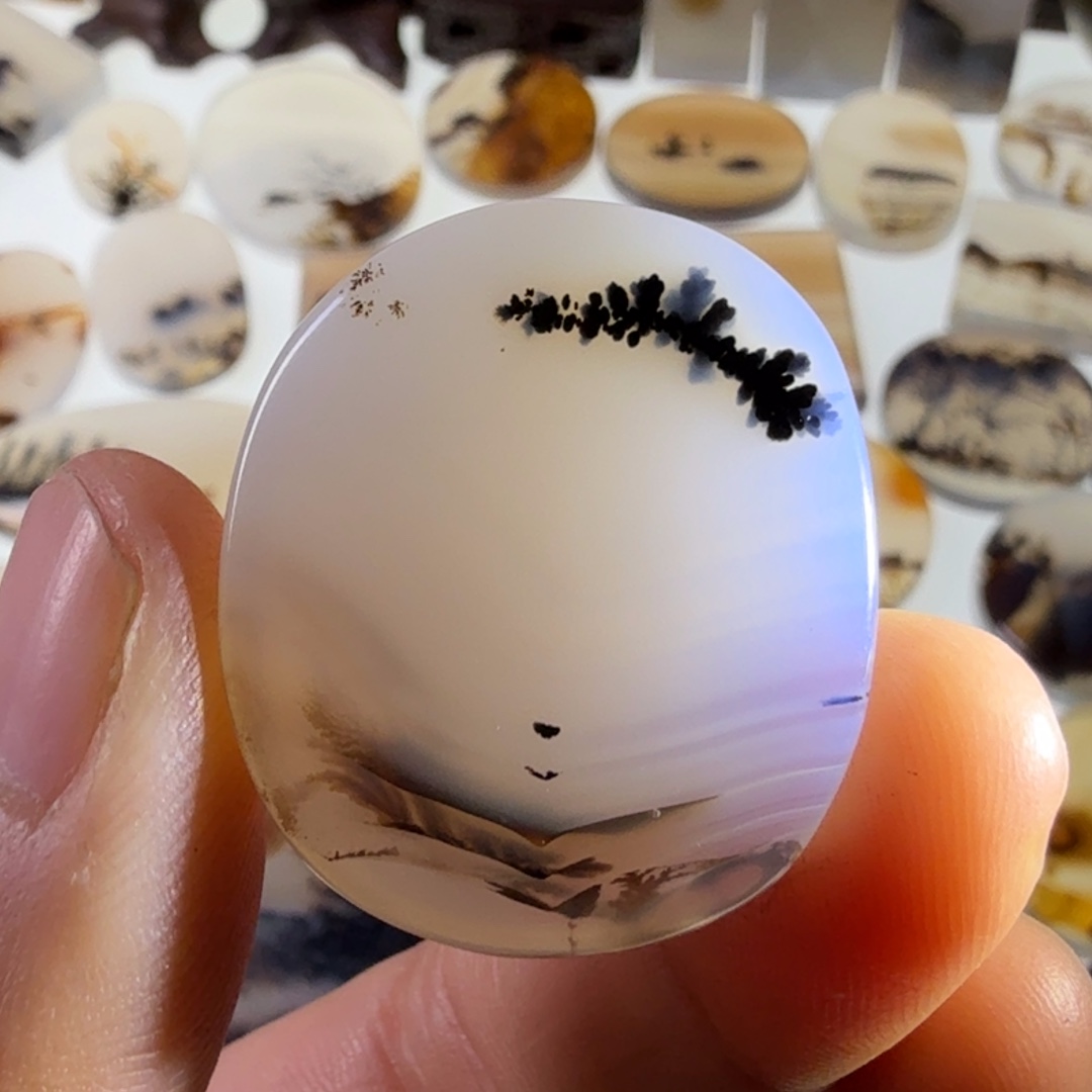 玛瑙/玉髓未镶嵌珠宝半成品