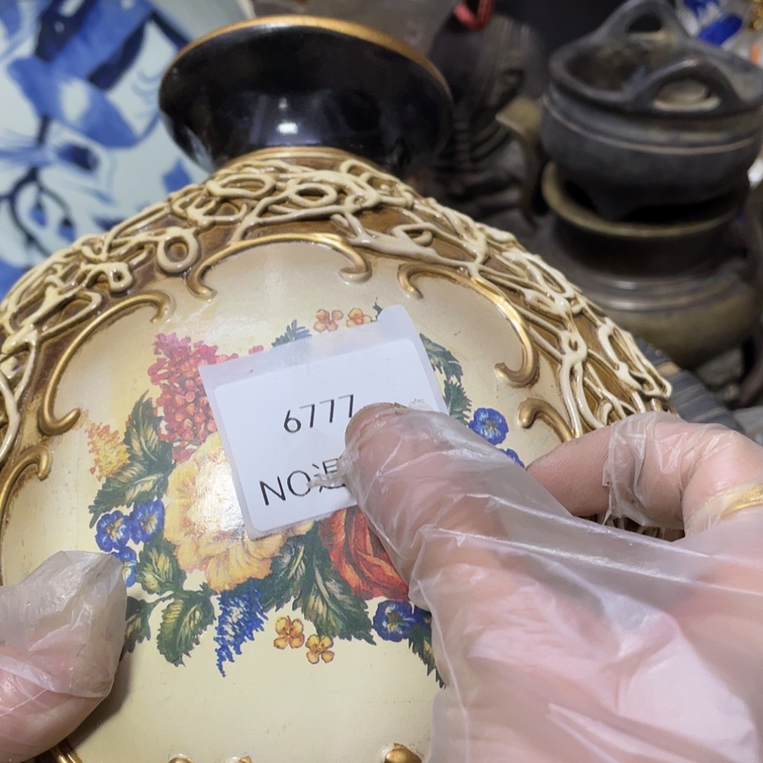 抖***乐瓷片6777号工艺品