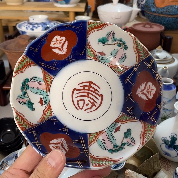 瓷片好看的盘不错的哦