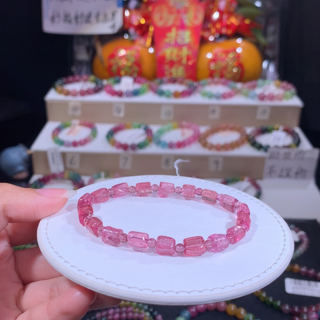 碧玺手链未镶嵌碧玺