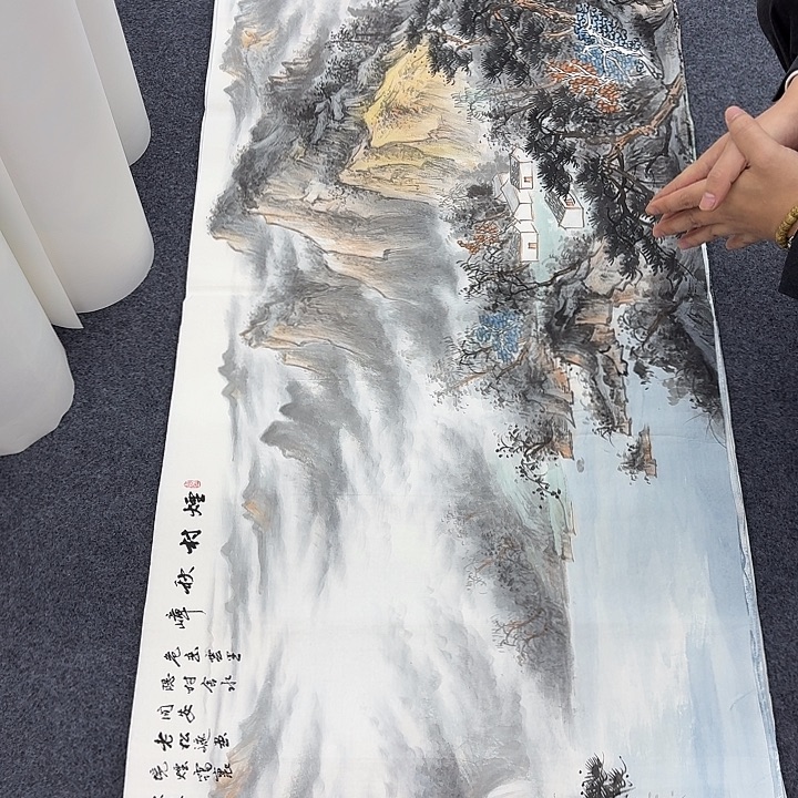 国画纯手绘国画作品