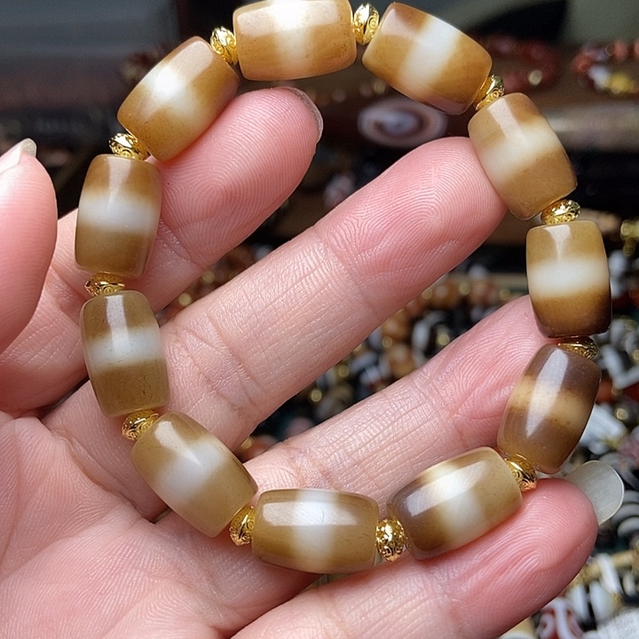 玛瑙/玉髓未镶嵌手链