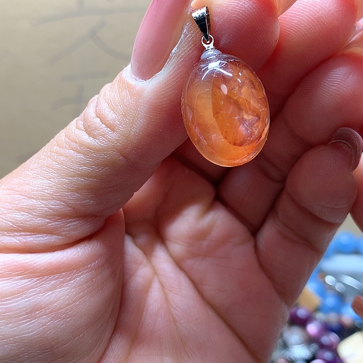 水晶水晶吊坠未镶嵌