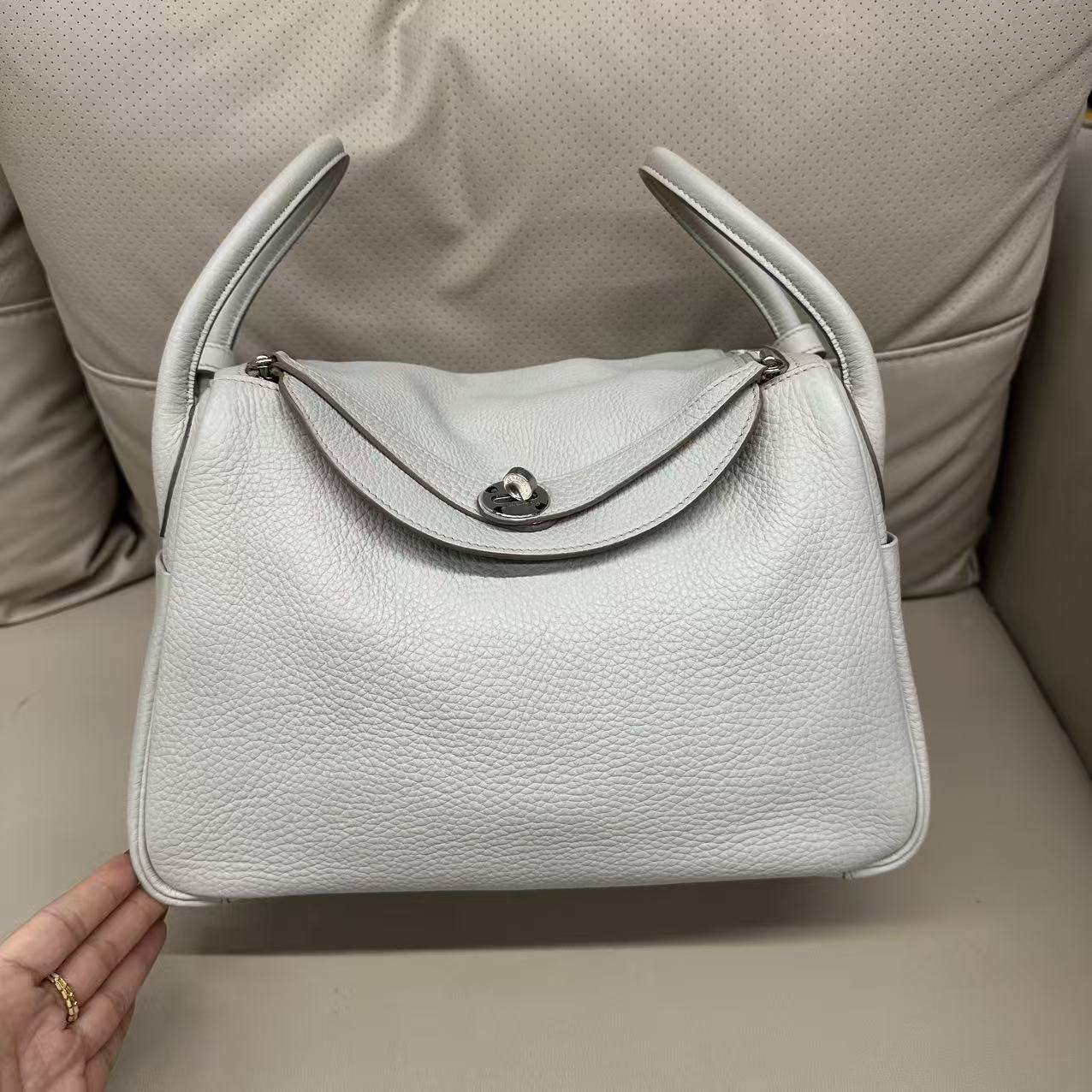 95新 Hermes/爱马仕 D210/爱马仕lindy单肩包