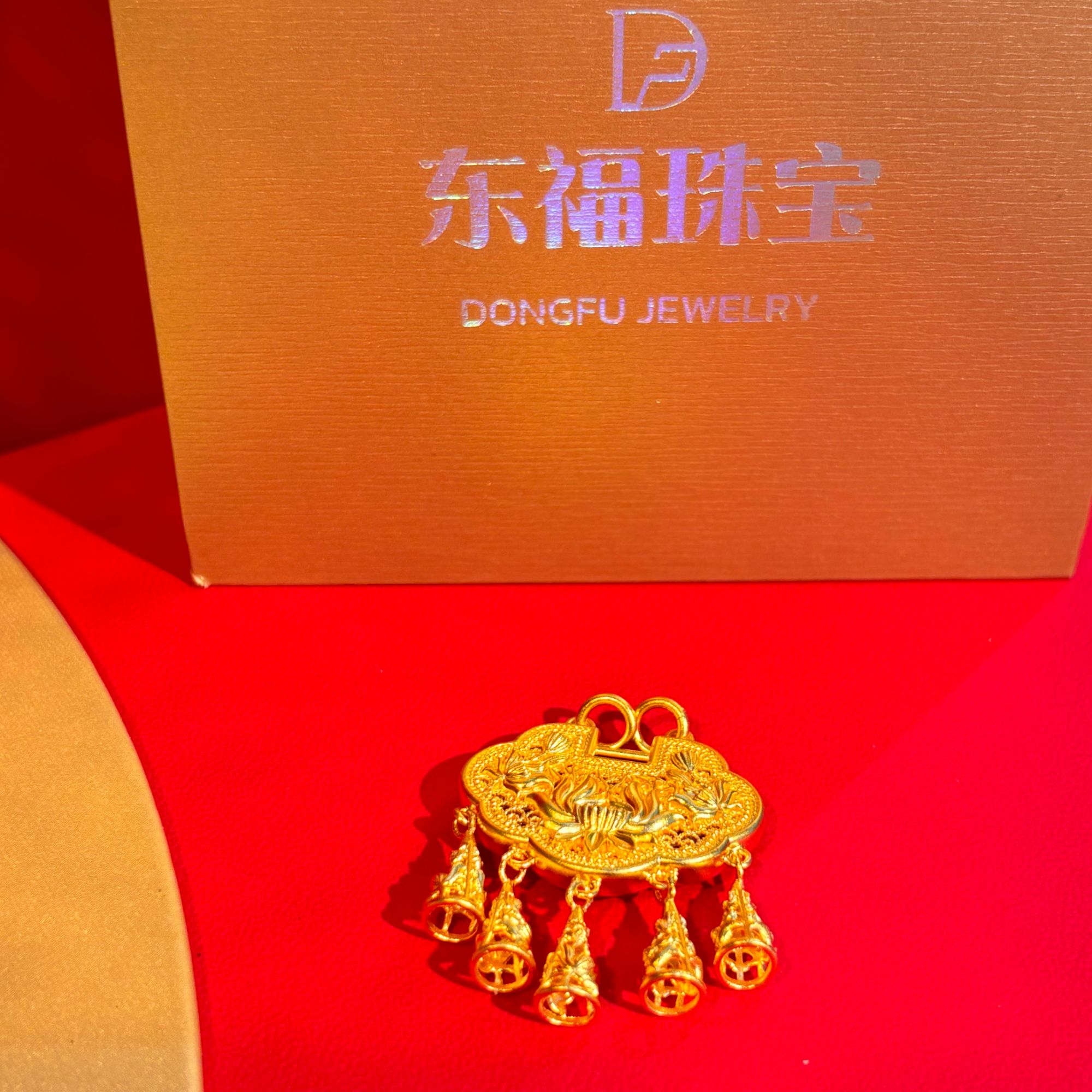 吊坠足银 莲花流苏银包吊坠手工时尚编织古法挂坠精美孔雀开屏