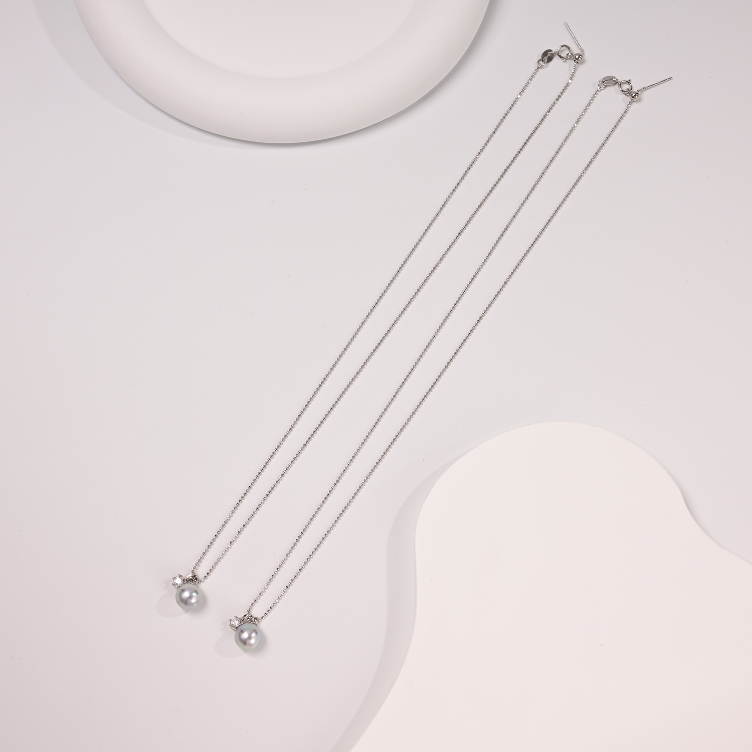 【云上好物】S925银海水珍珠吊坠-多样性发一件-8mm-DS75991-22（JG）