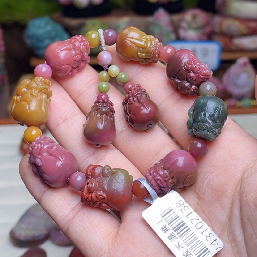 玛瑙/玉髓珠宝半成品未镶嵌盐源玛瑙貔貅年底福利