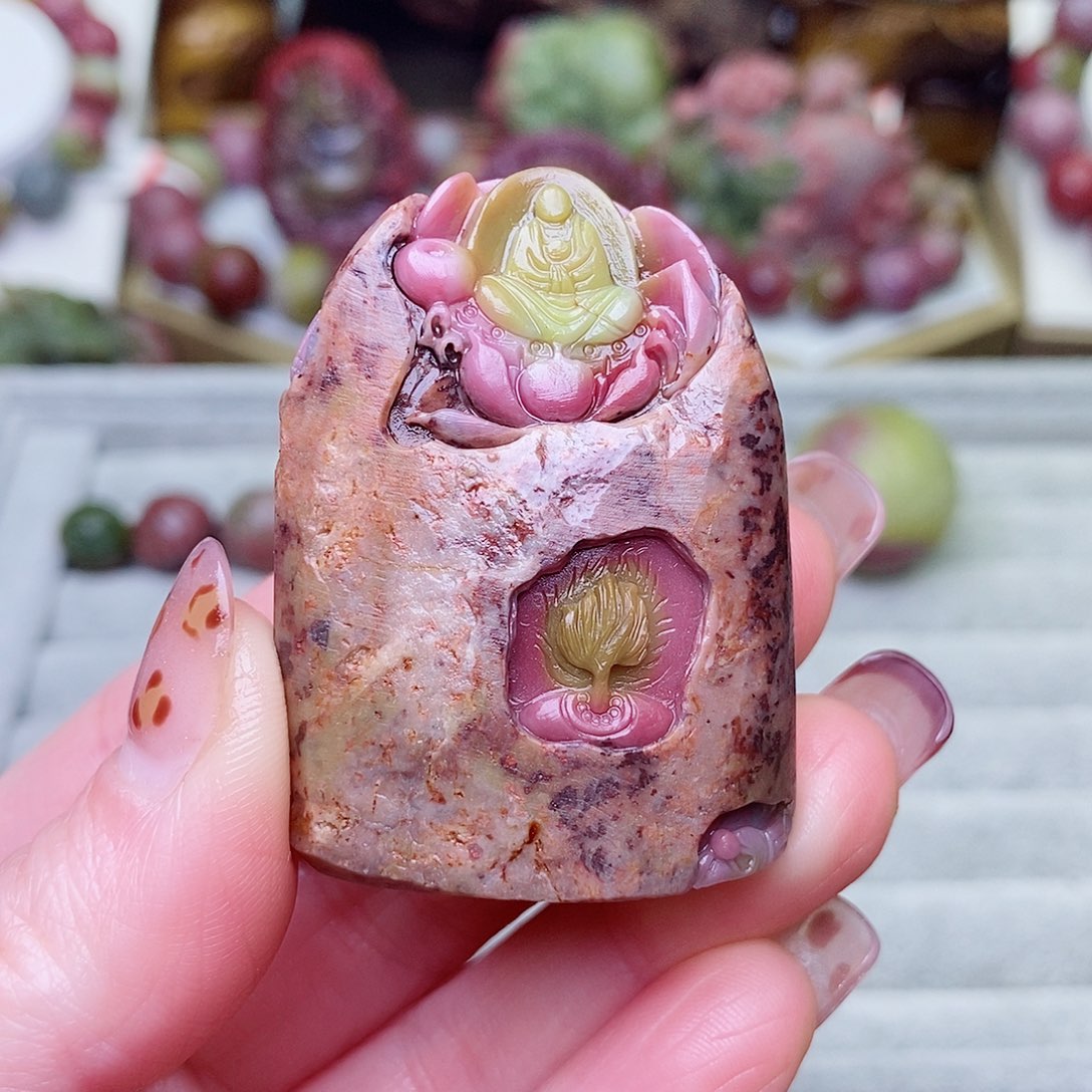 玛瑙/玉髓珠宝奇石未镶嵌江****月盐源玛瑙定制