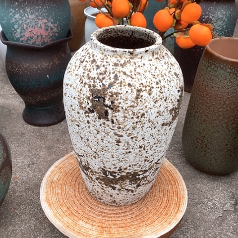 红陶12/35粗陶花盆