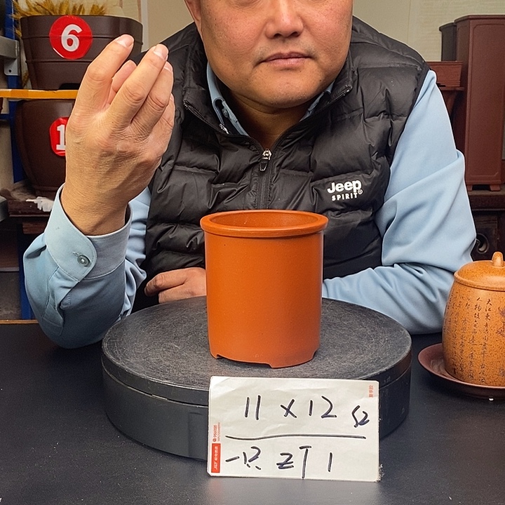 花盆紫砂货号一只ZT1