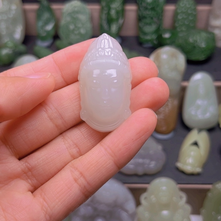 和田玉挂件未镶嵌