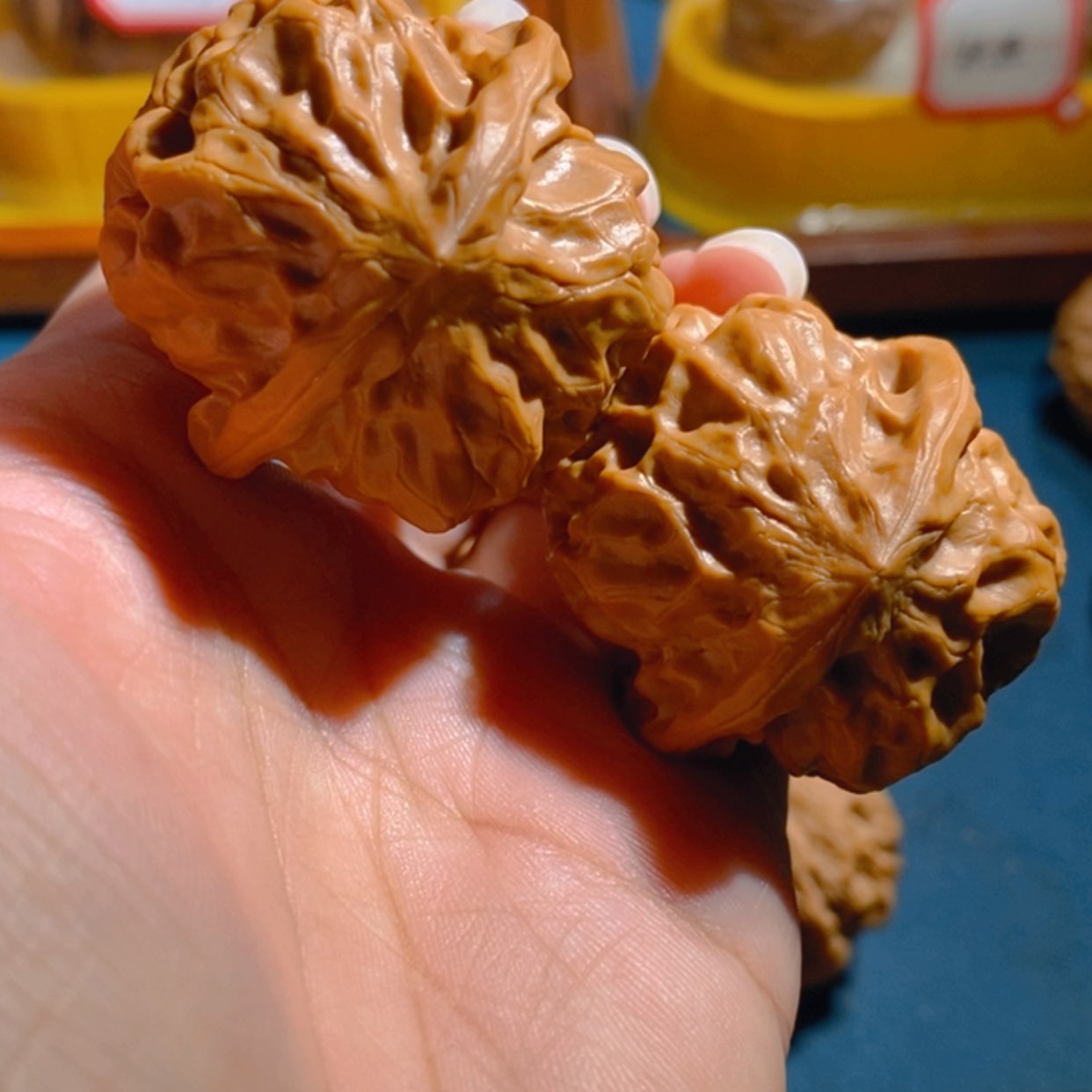 【闪购商品】吊坠文玩核桃5*8蛤蟆眼