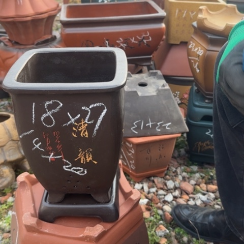 红陶紫砂花盆盆景盆栽