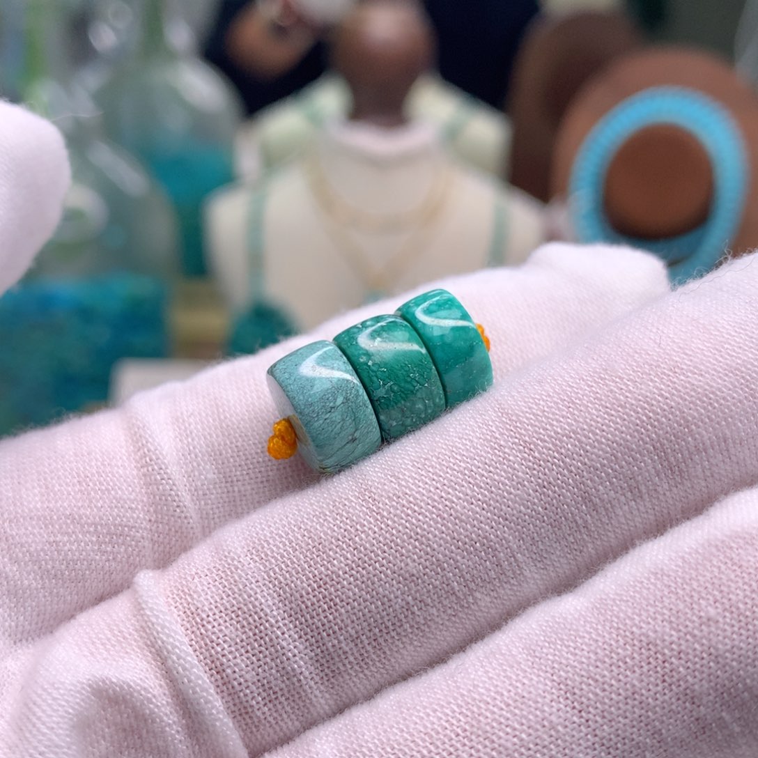 绿松石未镶嵌配饰