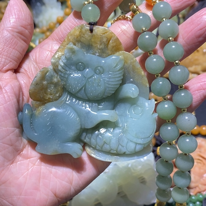 岫玉岫玉吊坠未镶嵌