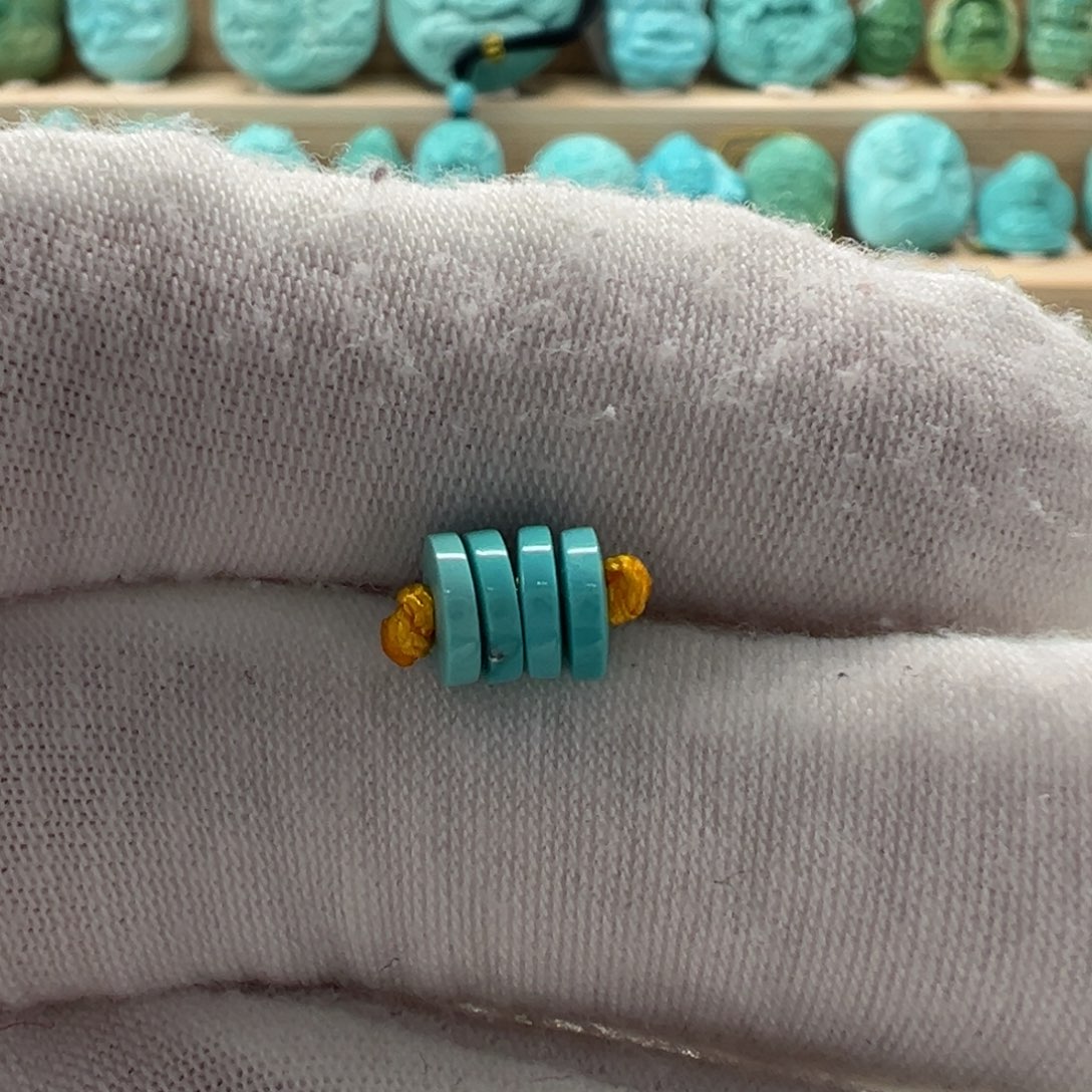 未镶嵌绿松石隔片6mm